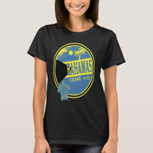 Karibik Bahamas Exuma Vintage Urlaub Tropisch T-Shirt