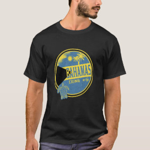 Karibik Bahamas Exuma Vintage Urlaub Tropisch T-Shirt