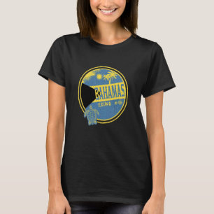 Karibik Bahamas Exuma Vintager Urlaub Tropisch T-Shirt
