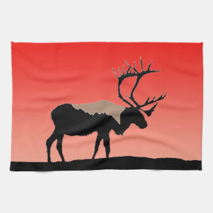 Karibik bei Sunset - Original Wildlife Art Geschirrtuch