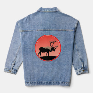 Karibik bei Sunset - Original Wildlife Art Jeansjacke