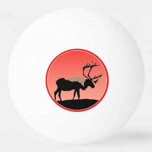 Karibik bei Sunset - Original Wildlife Art Tischtennisball