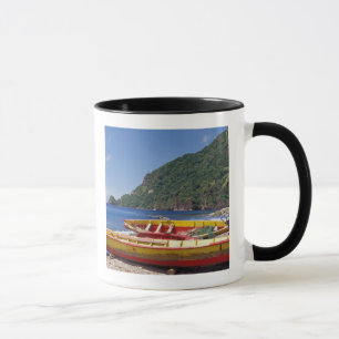 Karibik, BWI, St. Lucia, Segelboote, Soufriere. Tasse