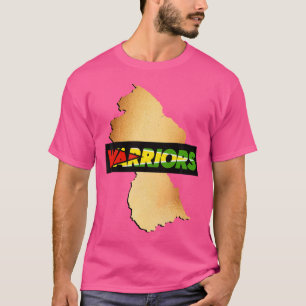 Karibik Cricket Guyana Krieger Guyanische Cricket T-Shirt