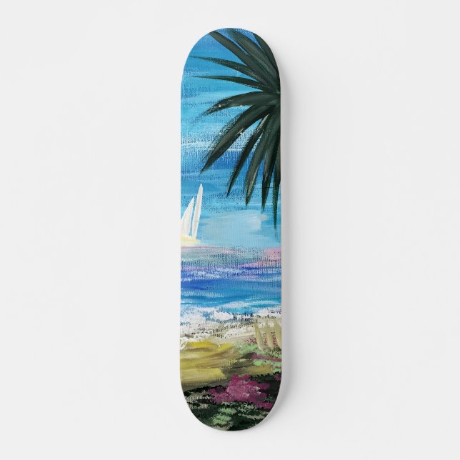 Karibik Erreichbarkeit Skateboard (Vorne)