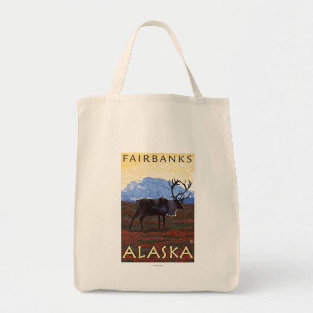 Karibik - Fairbanks, Alaska Tragetasche (Vorne)