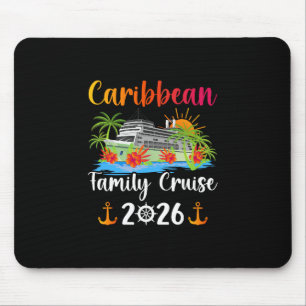 Karibik-Familienkreuzfahrt 2026 Familienkreuzfahrt Mousepad