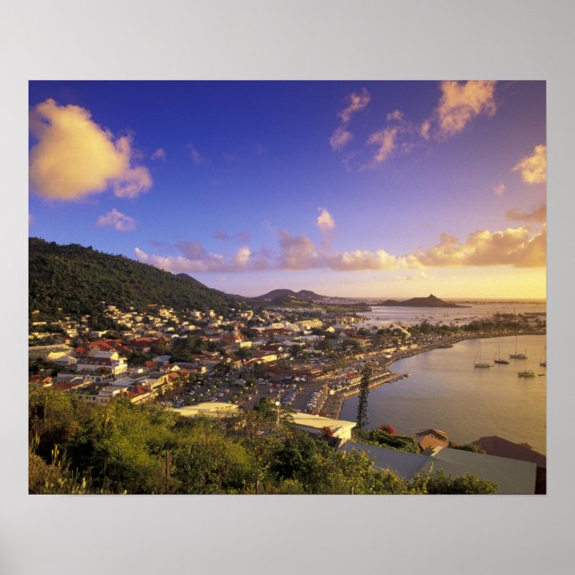 Karibik, Französisch-Westindien, St. Martin. Poster (Vorne)