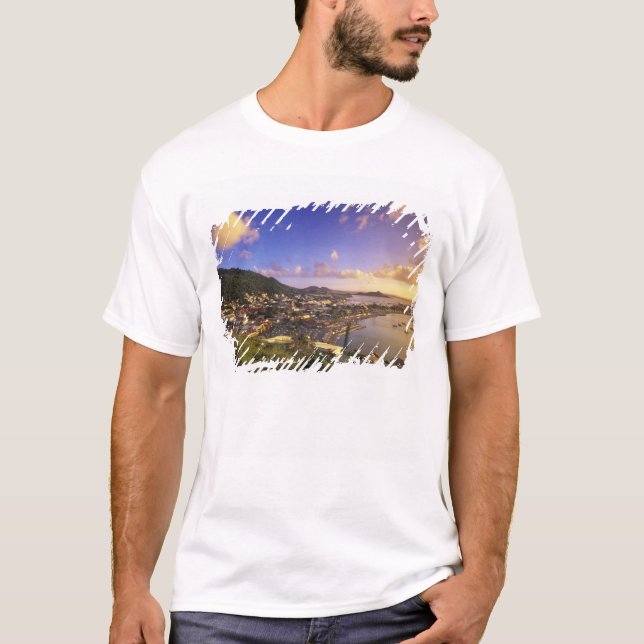 Karibik, Französisch-Westindien, St. Martin. T-Shirt (Vorderseite)