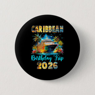 Karibik-Geburtstagsreise 2026 Familien-Geburtstags Button