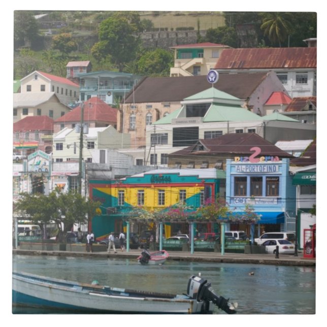 Karibik, GRENADA, St. George's, St. George's Fliese (Vorderseite)