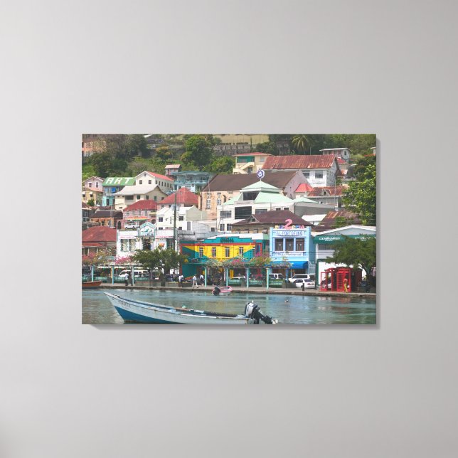 Karibik, GRENADA, St. George's, St. George's Leinwanddruck (Vorderseite)