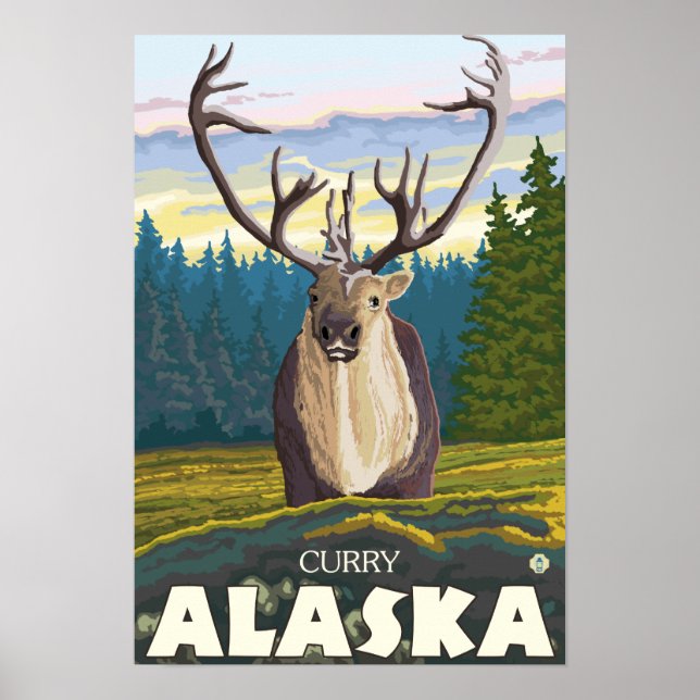 Karibik im Wilden - Curry, Alaska Poster (Vorne)