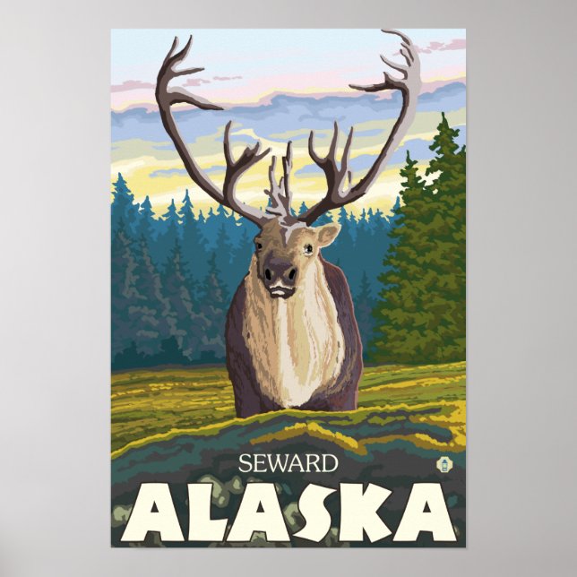 Karibik im Wilden - Seward, Alaska Poster (Vorne)