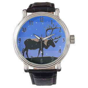 Karibik im Winter - Original Wildlife Art Armbanduhr
