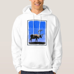 Karibik im Winter - Original Wildlife Art Hoodie