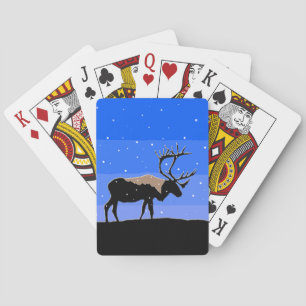Karibik im Winter - Original Wildlife Art Spielkarten