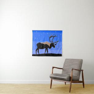Karibik im Winter - Original Wildlife Art Wandteppich