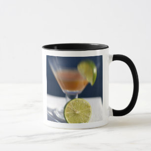 Karibik, Jungferninseln. Tropischer Rum-Punsch, Tasse