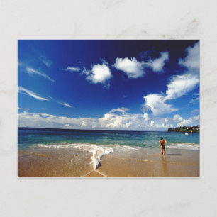 Karibik, Kleinere Antillen, Westindien, 2 Postkarte