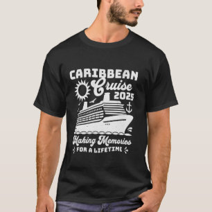 Karibik-Kreuzfahrt 2025 passende Familien-Gruppenf T-Shirt