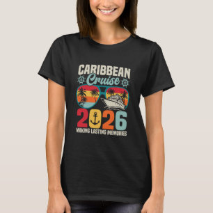 Karibik-Kreuzfahrt 2026 Urlaubsreise passende Fami T-Shirt