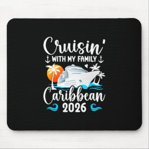Karibik-Kreuzfahrt mit der Familie 2026 Familie  Mousepad