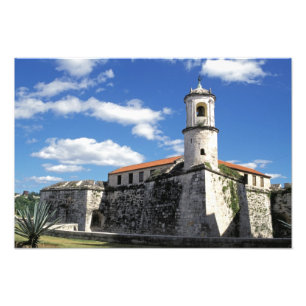 Karibik, Kuba, Havanna. Alt-Havanna, Castillo Fotodruck
