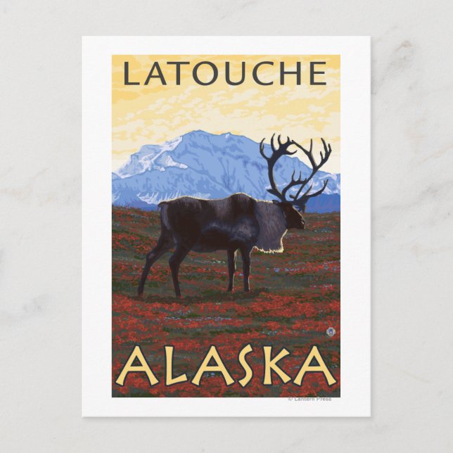 Karibik - Latouche, Alaska Postkarte (Vorderseite)