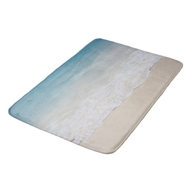 Karibik-Ozean-Strand Bliss 6 Badematte (Schrägansicht)