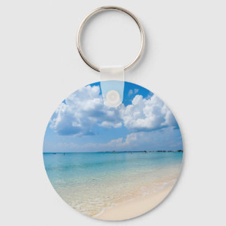 Karibik - Seven Mile Beach - Kaimaninseln Schlüsselanhänger