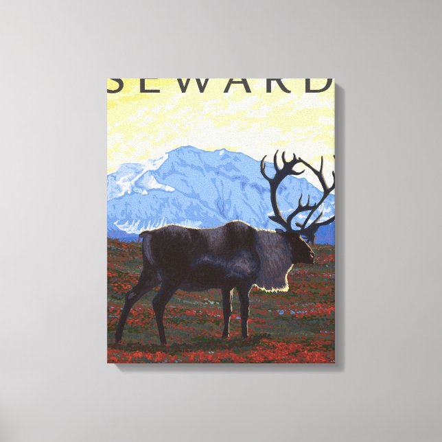 Karibik - Seward, Alaska Leinwanddruck (Vorderseite)