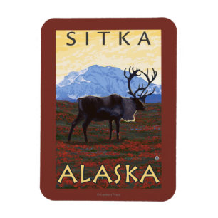 Karibik - Sitka, Alaska Magnet