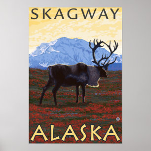 Karibik - Skagway, Alaska Poster