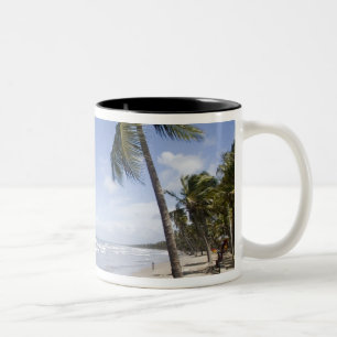 Karibik - Trinidad - Manzanilla Beach am 2 Zweifarbige Tasse