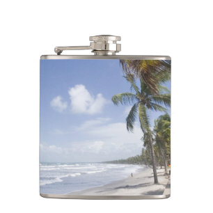 Karibik - Trinidad - Manzanilla Beach an Flachmann