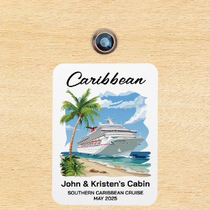 Karibik Tropical Cruise Ship Restaurant Magnet