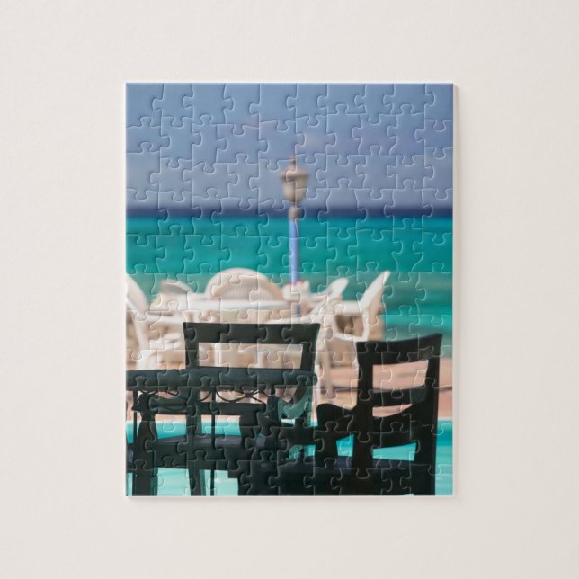 Karibik, TURKS & CAICOS, Grand Turk Island, Puzzle (Vertikal)