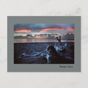 Karibik Twilight Postkarte