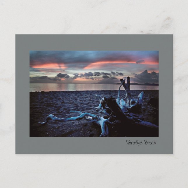 Karibik Twilight Postkarte (Vorderseite)