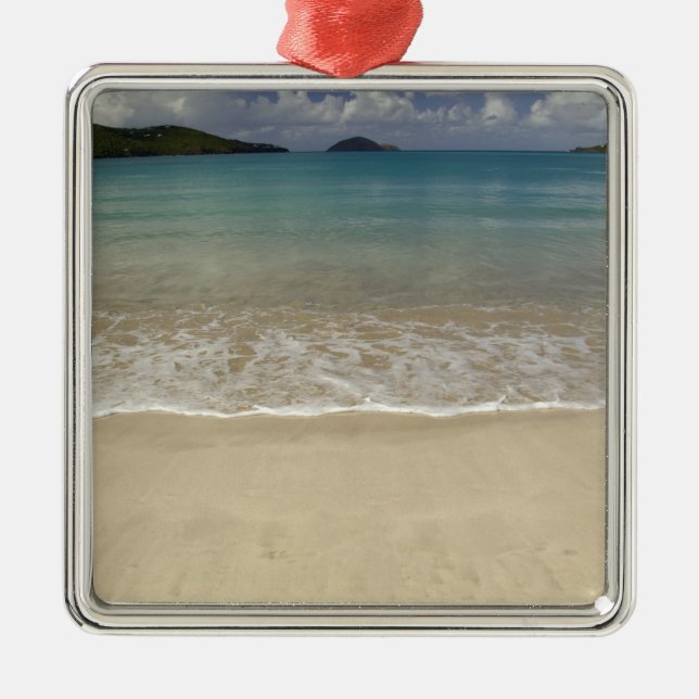 Karibik, U.S. Jungfrau Islands, St.Thomas, 5 Ornament Aus Metall (Vorne)