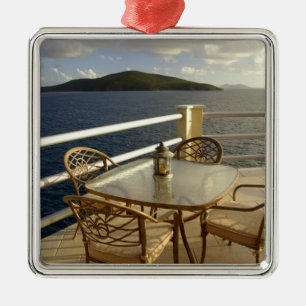 Karibik, U.S. Jungfrau Islands, St. Thomas.Ansehen Silbernes Ornament