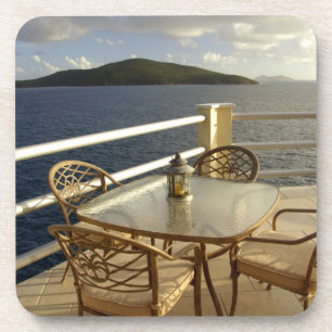 Karibik, U.S. Jungfrau Islands, St. Thomas.Ansehen Untersetzer