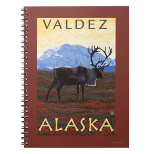 Karibik - Valdez, Alaska Notizblock