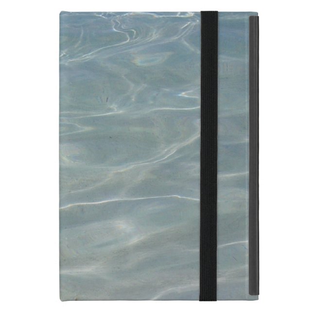 Karibik Wasser Abstrakt blauer Natur Hülle Fürs iPad Mini (Vorderseite Geschlossen)
