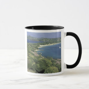 Karibik, Westindien, St. Lucia. Ansicht Tasse