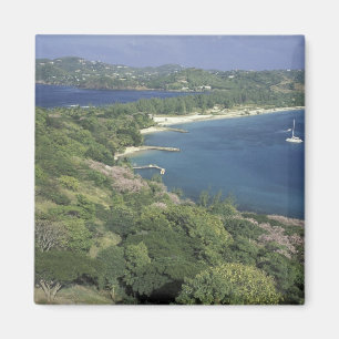Karibik, Westindische Inseln, St. Lucia. Ansicht v Magnet