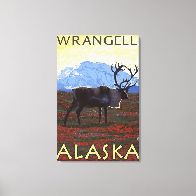 Karibik - Wrangell, Alaska Leinwanddruck (Vorderseite)