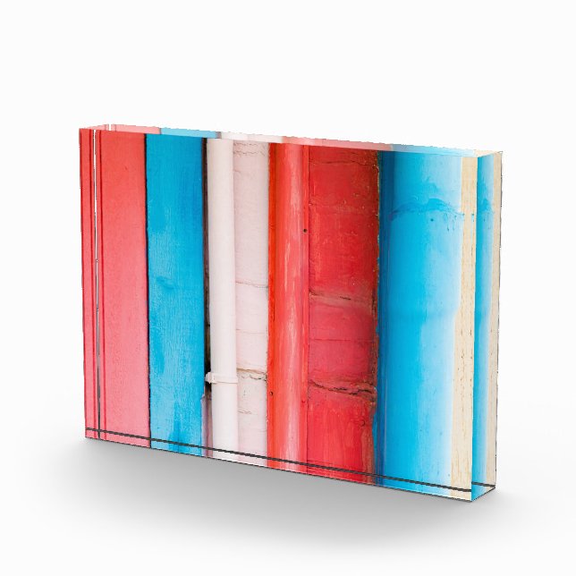 Karibikfarben - abstrakt fotoblock (Rechts)