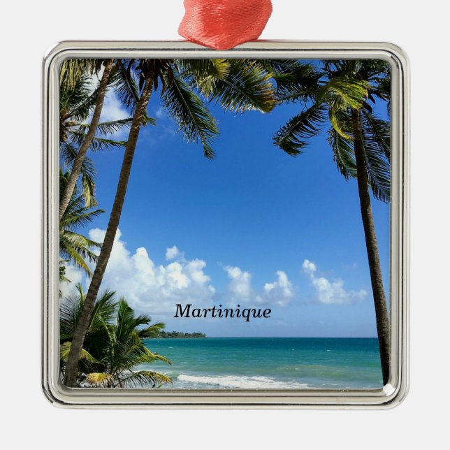 Karibikinsel, Martinique, Ornament Aus Metall (Vorne)